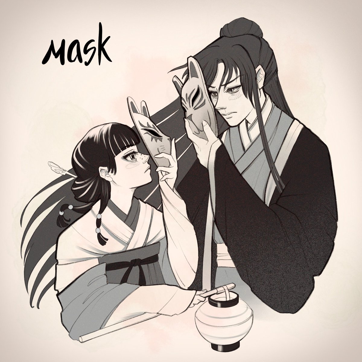 21. Mask 🦊
#薬屋Inktober #ApothecaryDiariesInktober
I wonder if i should color this one later?..