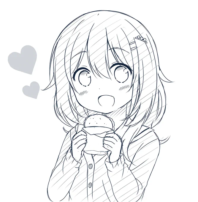 お題絵で『日々は過ぎれど飯うましの河合まこちゃん』です
#河合まこ #ひびめし #過去絵を投げて絵を描いた気になろうキャンペーン 