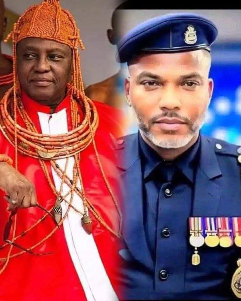 BREAKING NEWS: “Show me a man in Africa who has sacrificed his own mother and father for the freedom of his people like Nnamdi Kanu, and I will immediately step down as the Oba of Benin!” — Oba Ewuare II declares.