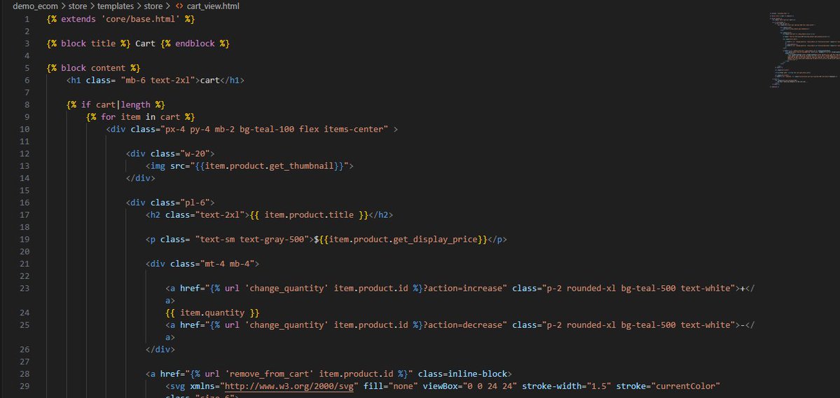 Crypt0ghostt's tweet image. Happy Hump Day
Progress on the E-commerce Website
🎯Created a cart and checkout page
🎯Added thumbnail to product
🎯Added the increase and decrease buttons for the product
🎯Made some debugging
#djangoprojects #ecommercewebdeveloper #pythondevelper #pythonprojects