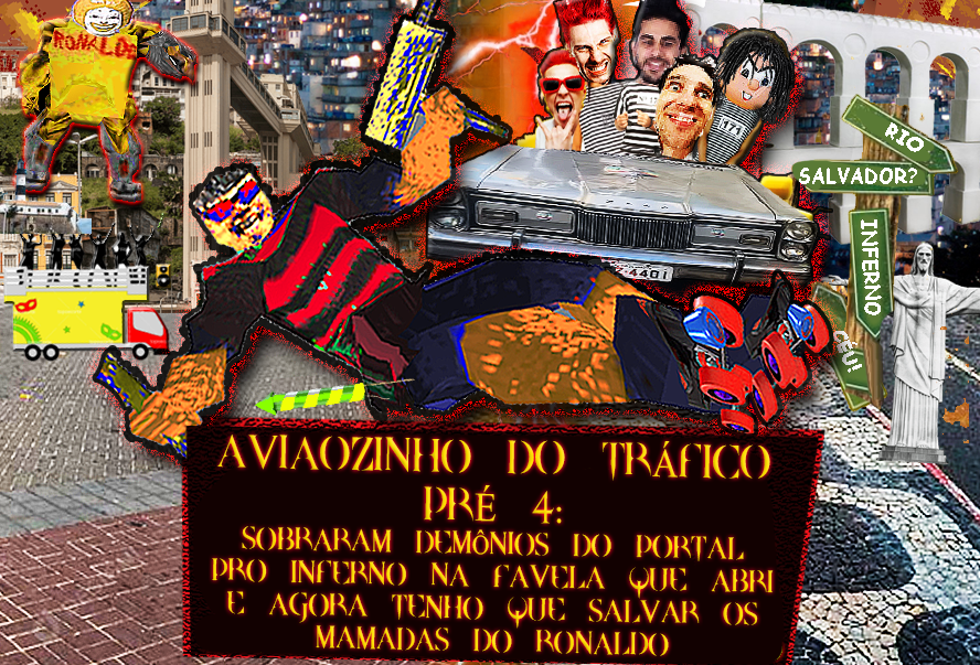 JoevenoYT's tweet image. To começando a criar uma expansão/sequência do Aviãozinho do Tráfico 3 chamada AVIÃOZINHO DO TRÁFICO PRÉ 4: SOBRARAM DEMÔNIOS DO PORTAL PRO INFERNO NA FAVELA QUE ABRI E AGORA TENHO QUE SALVAR OS MAMADAS DO RONALDO
