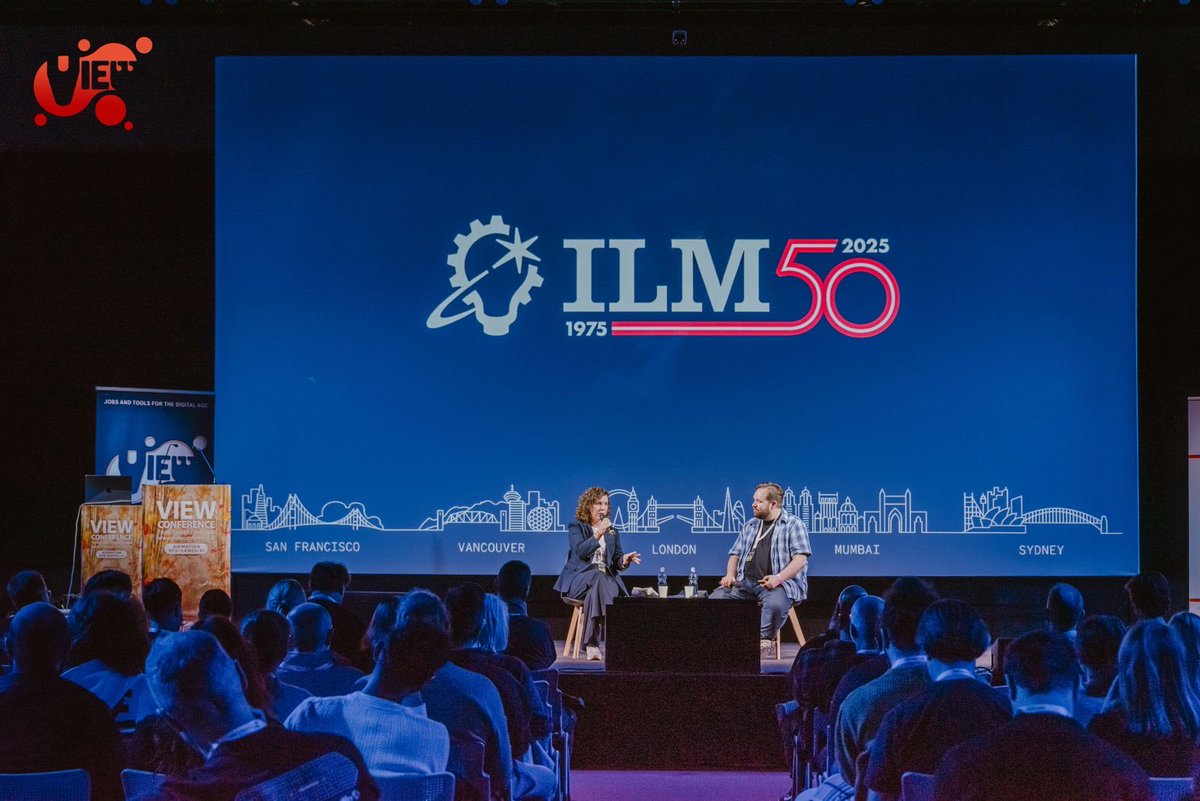 ViewConference's tweet image. @ViewConference memories2025 #viewconference2025

Thx #janetlewin for your breathtaking session w @ianfailes @beforesmag!

#animation #vfx #liveaction #games #ai #cgi #film #art #realtime #vr #ar #xr #mr #virtualproduction #generativeai #storytelling #creativeindustries