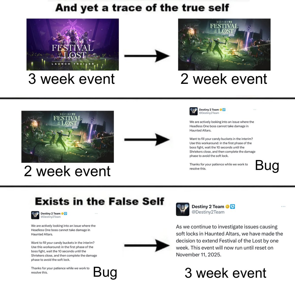 Marathon Postin'..? ⬛️⬜️🟪 (@destiny_thememe) on Twitter photo 