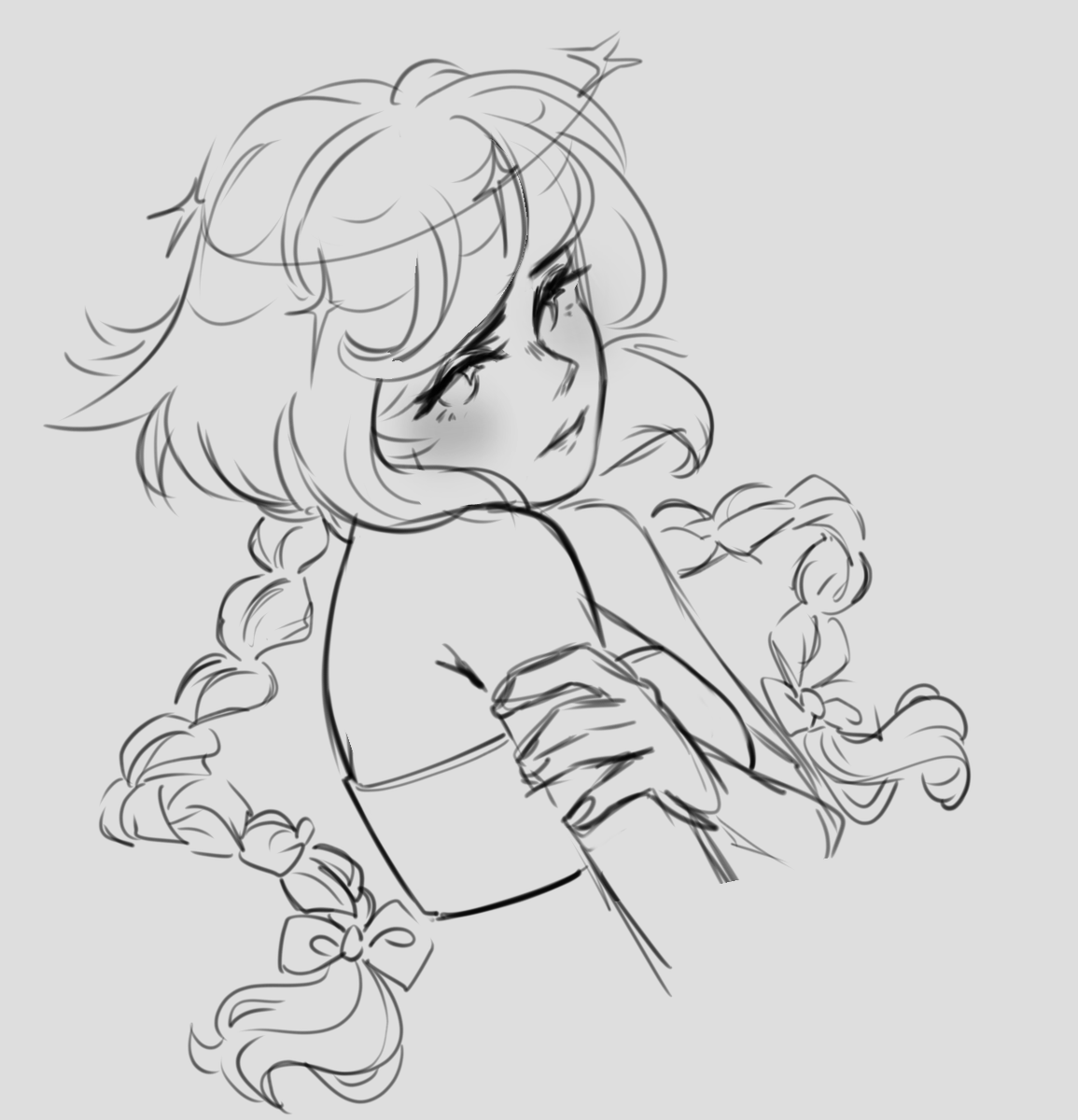 Kota_Wand's tweet photo. wip Sketch from last night 𓂃 ★ https://t.co/uqnUz0jgi4
