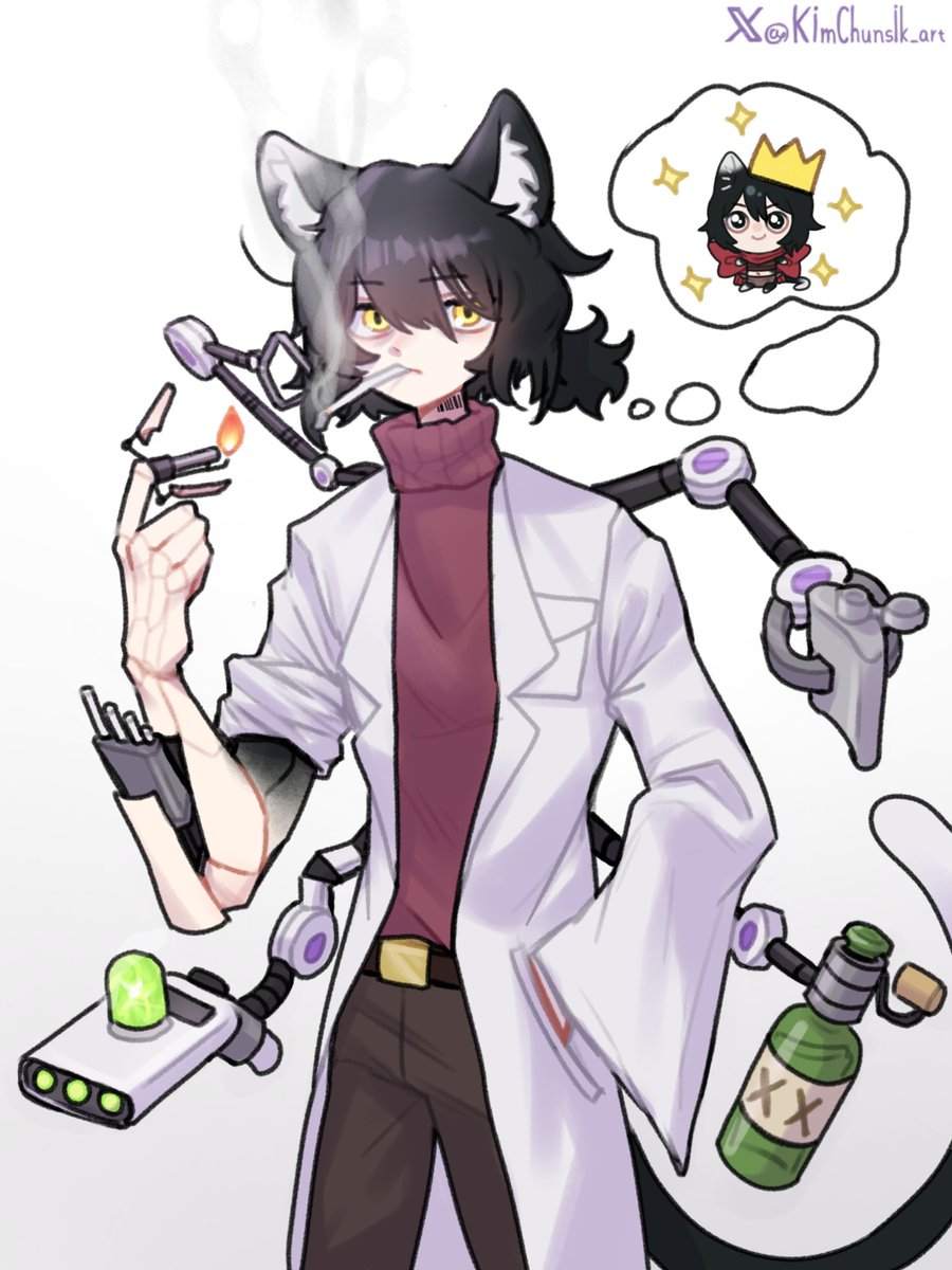 kimchunsik_art's tweet image. 2025•10•22
Scientist Izutsumi.
#이즈츠미 #izutsumi #イヅツミ
#던전밥 #dungeonmeshi #ダンジョン飯
