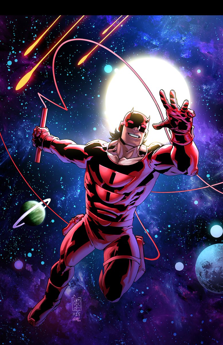 manwithoutfear's tweet image. I guess this is out there now so I can post...

Ultimate Universe: Two Years In #1
Giuseppe Camuncoli variant (and virgin incentive variant)
Ships December 3

Ultimate Daredevil pages will be written by Camp &amp;amp; Paknadel, with art by Pulido