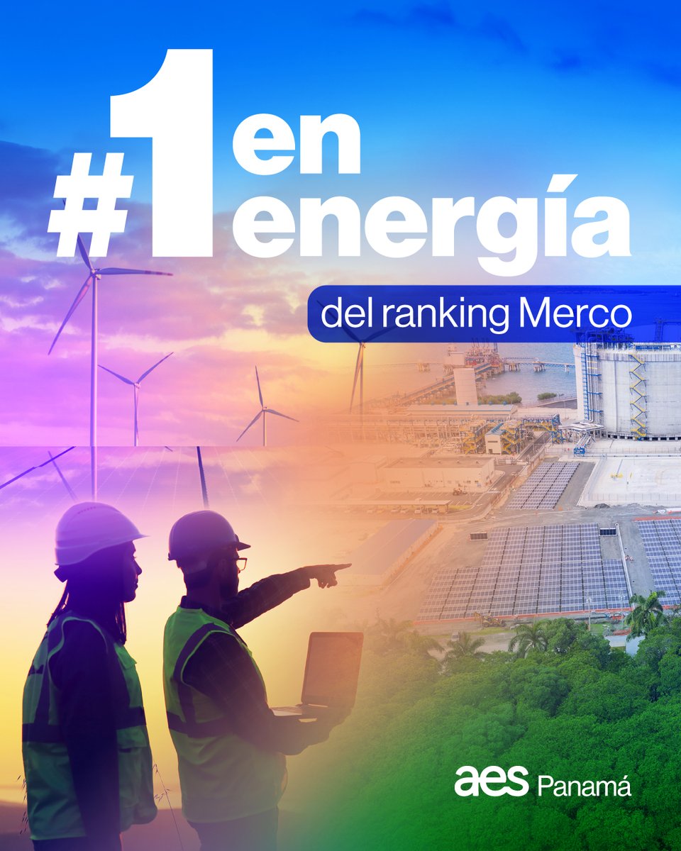 AES Panamá lidera el sector energético en el ranking MERCO Empresas 2025. 

Nos enorgullece anunciar que AES Panamá mantiene su posición como la empresa con mejor reputación en el sector energético de Panamá, según la 8ª edición del 

#AESPanamá