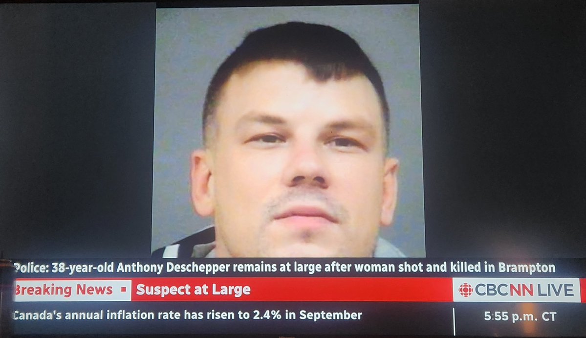 Urgent Message from Police:

SHELTER IN PLACE IF YOU LIVE IN THE NIAGARA REGION IN THE AREA OF PROSPECT POINT AND RIDGEWAY.

GO INSIDE. LOCK ALL DOORS AND WINDOWS. DO NOT OPEN YOUR DOOR TO UNKNOWN PEOPLE.

This man is suspected of murder and is on the loose armed with a gun.