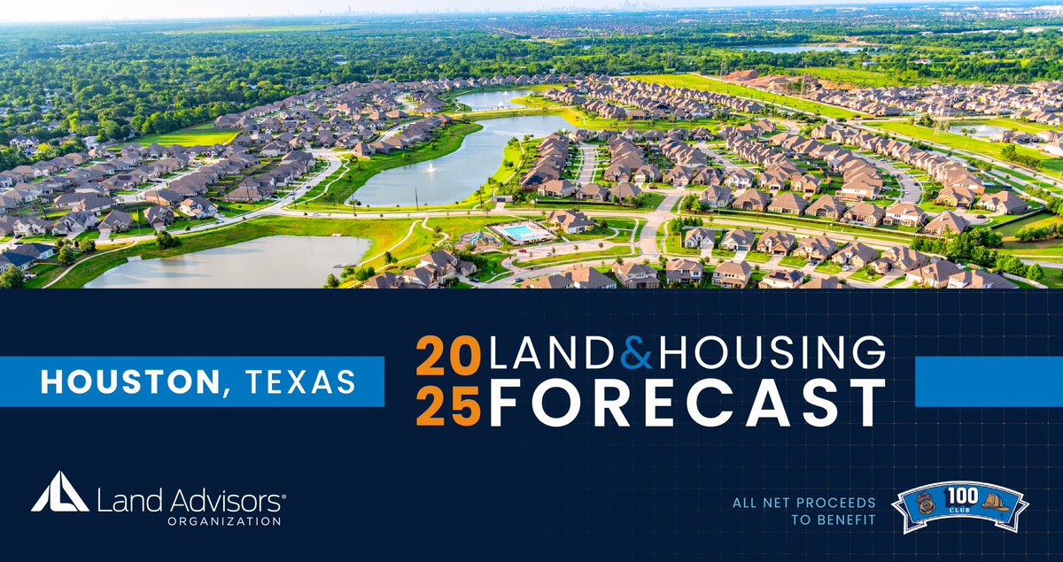 Join our 2025 Houston Land &amp; Housing Forecast, on October 30th at the Westin, Memorial City, Texas. 
Register Now!
eventbrite.com/e/2025-houston…