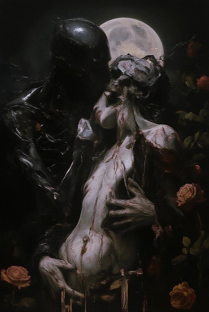 Kradenofficial's tweet image. Goodnight everyone
Here is my drop for #creepycanvas
He Feeds On Her Desire
1/1
On a new price : 6.66 XTZ 🖤 🦇
🖇️ 👇🏼