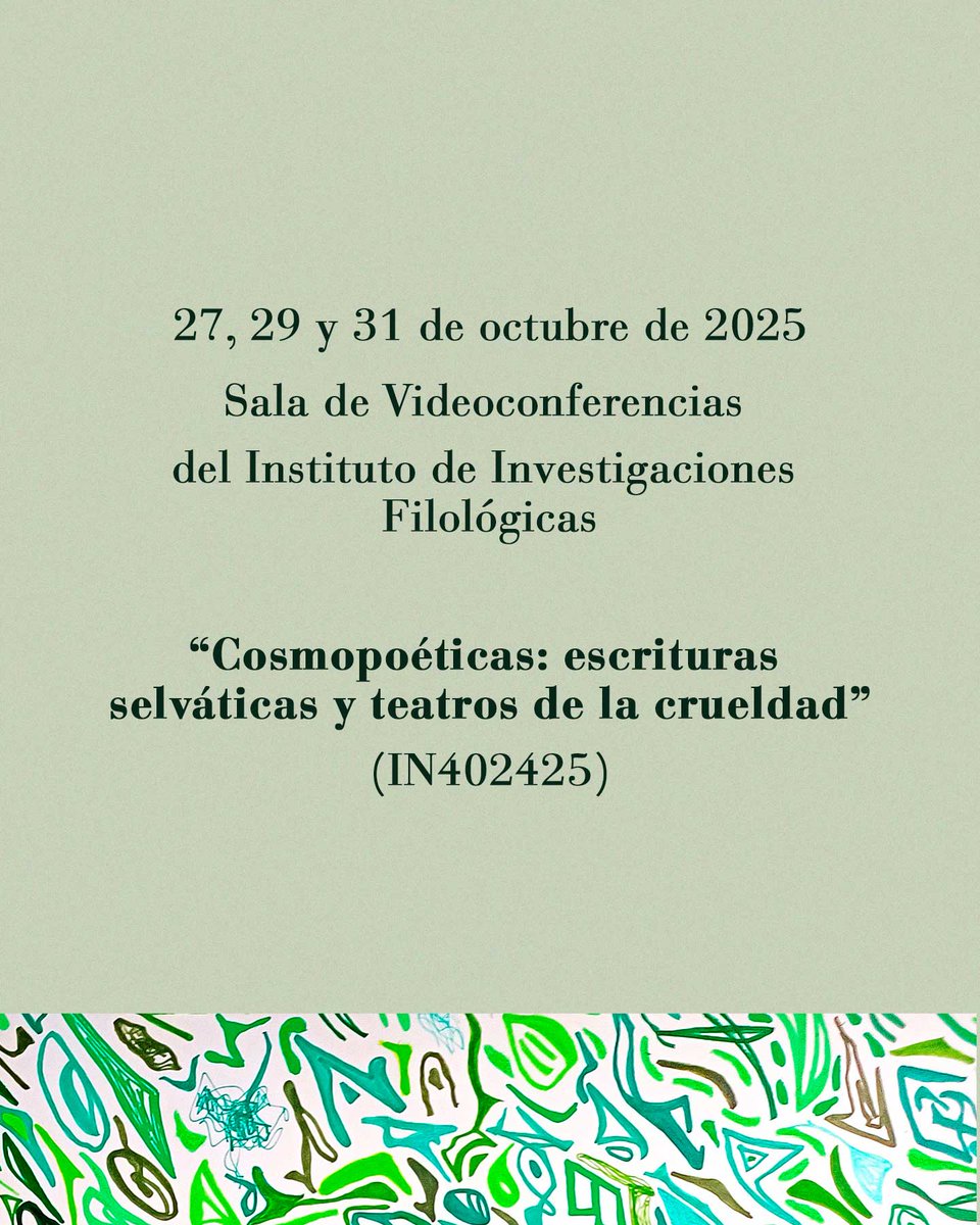 IIFL_UNAM's tweet photo. El curso Pensamiento ecológico: propuestas para habitar una tierra dañada será un espacio de reflexión sobre las crisis ambientales desde la filosofía, la literatura y la ética contemporánea.

📧 Inscripciones: adugobiri@gmail.com
⚠️Se otorgará constacia de asistencias presencial https://t.co/DARxzGvPab