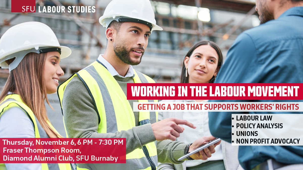 SFU Labour Studies tweet media