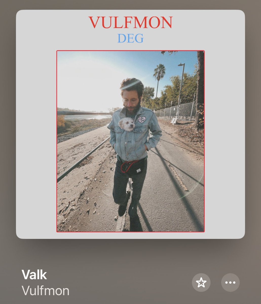writabout_love's tweet photo. Vulfmon “Valk”
昨日もこれわりかしずっと聴いてたんだけど、すーぐ同じ曲くるなーて思ったら、
10曲25分しかないのね笑
内容はムッチャクチャ良きです♡
#Vulfmon #Vulfpeck #JackStratton #nowplaying https://t.co/twarEiQHqi