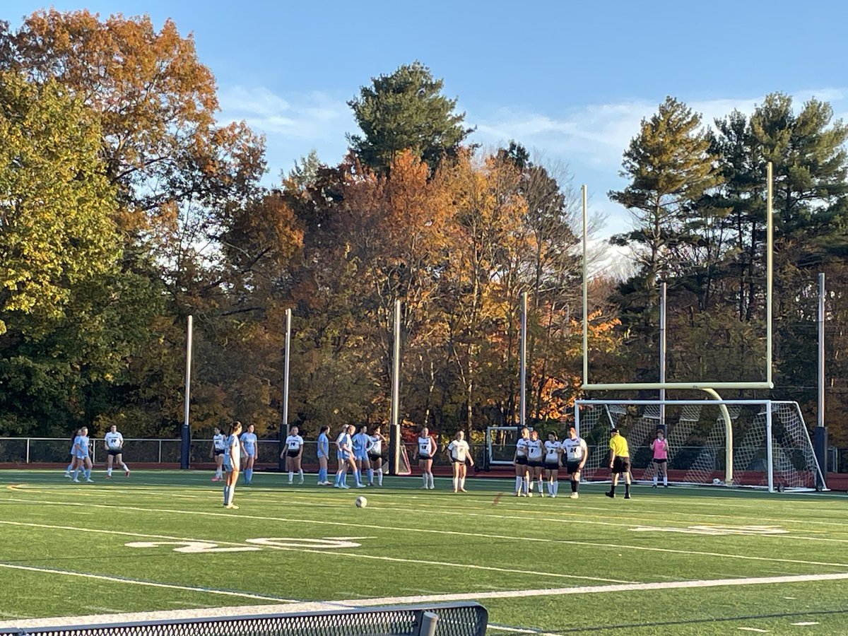 coachmace's tweet photo. Medfield Girls Soccer wins the game and the TVL Small  today with the win over Bellingham @MedfieldAD @coachlohan @MedfieldHS https://t.co/Ti7wvCwChQ