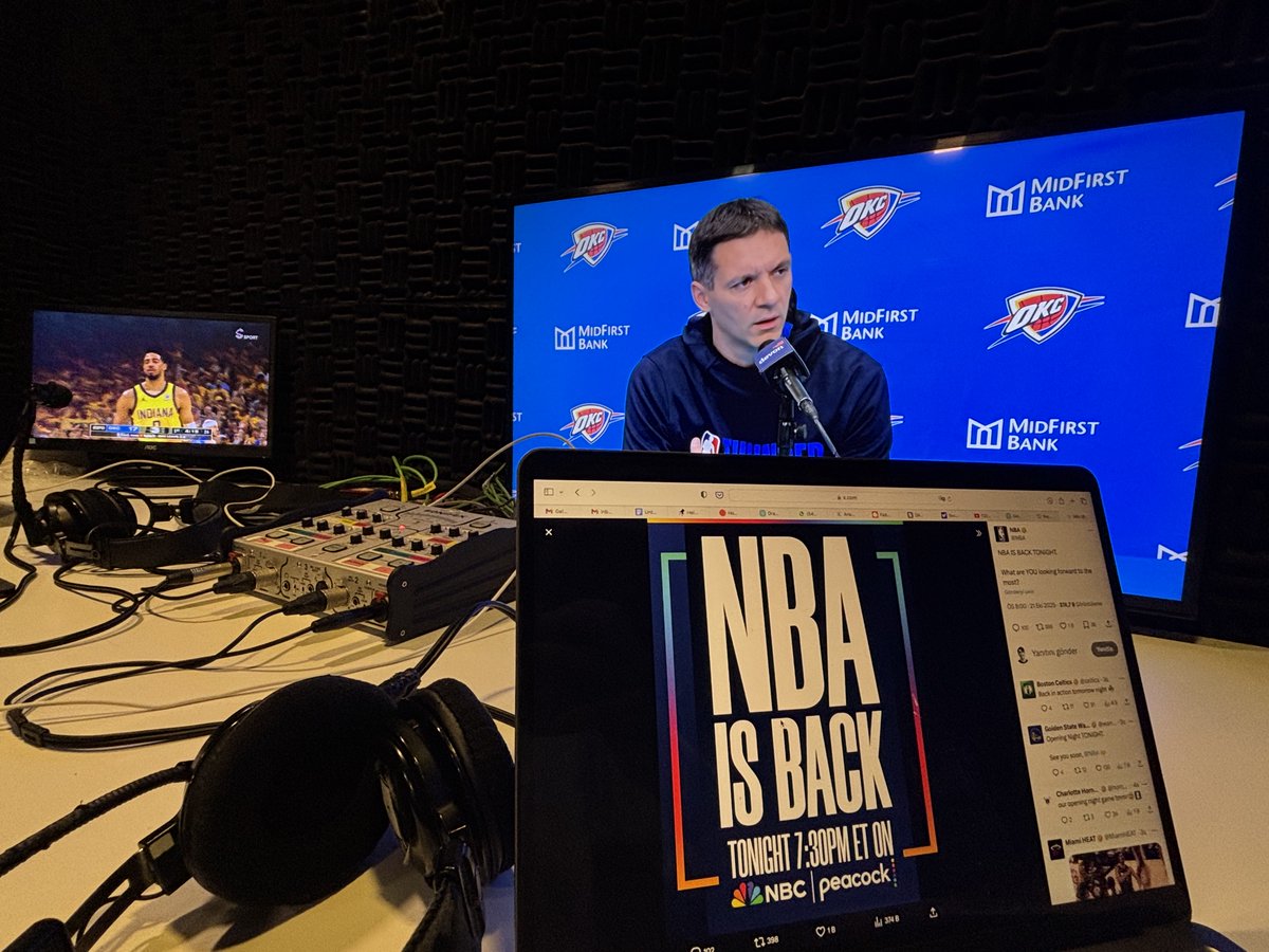 Son şampiyon OKC, Houston'ı ağırlıyor. 

SGA ve dostları bıraktığı yerden devam mı edecek? Houston'ın devler deneyi (Amen-KD-Jabari-Alperen-Adams) sezona nasıl girecek? Alperen ile Durant neler yapacak?

02.30'da S Sport'ta, <a href="/orkunco/">Orkun Çolakoğlu</a> ile mikrofondayız.

Bizimle misiniz?