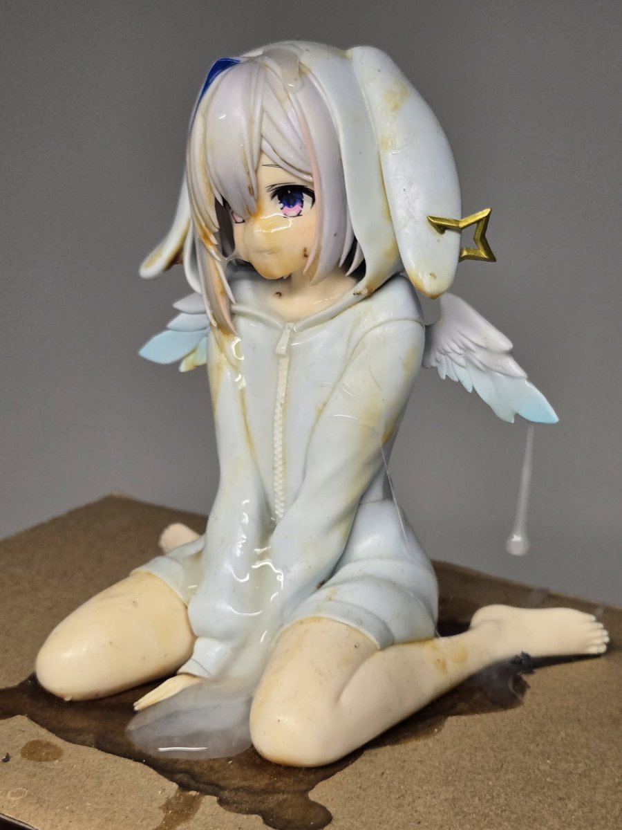 Mr_zhua's tweet photo. pp���使2代第七發
身上開始長蟲了姆咪
#フィギュアぶっかけ 
#Hololewd
#無洗浄ぶっかけ https://t.co/V7uGiOUwHk