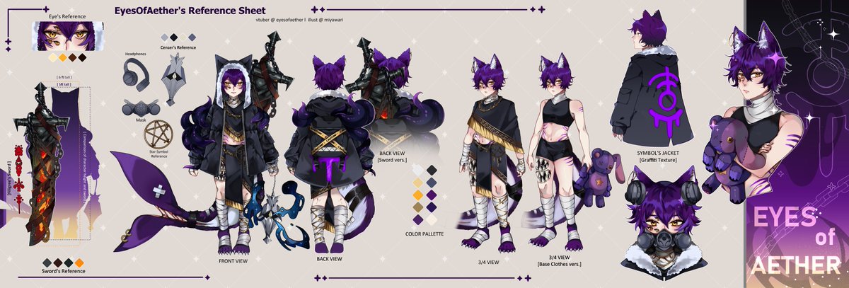 It’s so big omg 🗣️
Reference Sheet Commission for @/EyesOfAether on vgen ✨

#VGenComm #vgenartist