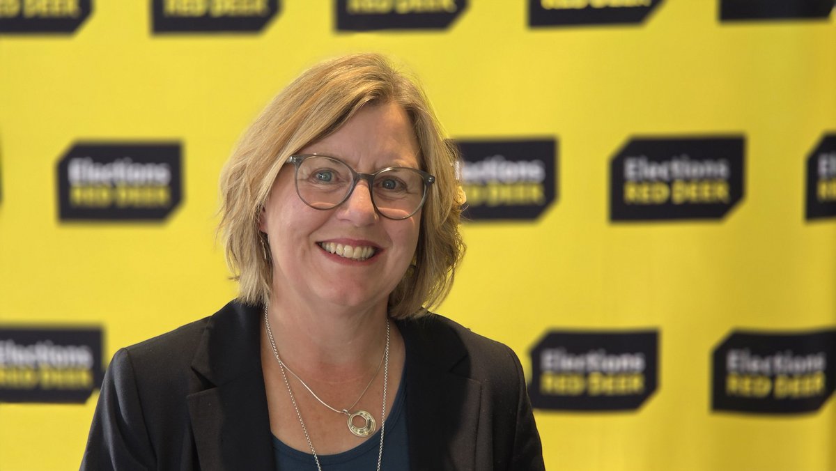 Here are the actual preliminary mayoral results. Councillors/school divs coming maybe tonight, probably tomorrow. Jefferies spoke highly of her fellow candidates, and said she's excited to take on the role. Thanked voters. #RedDeer