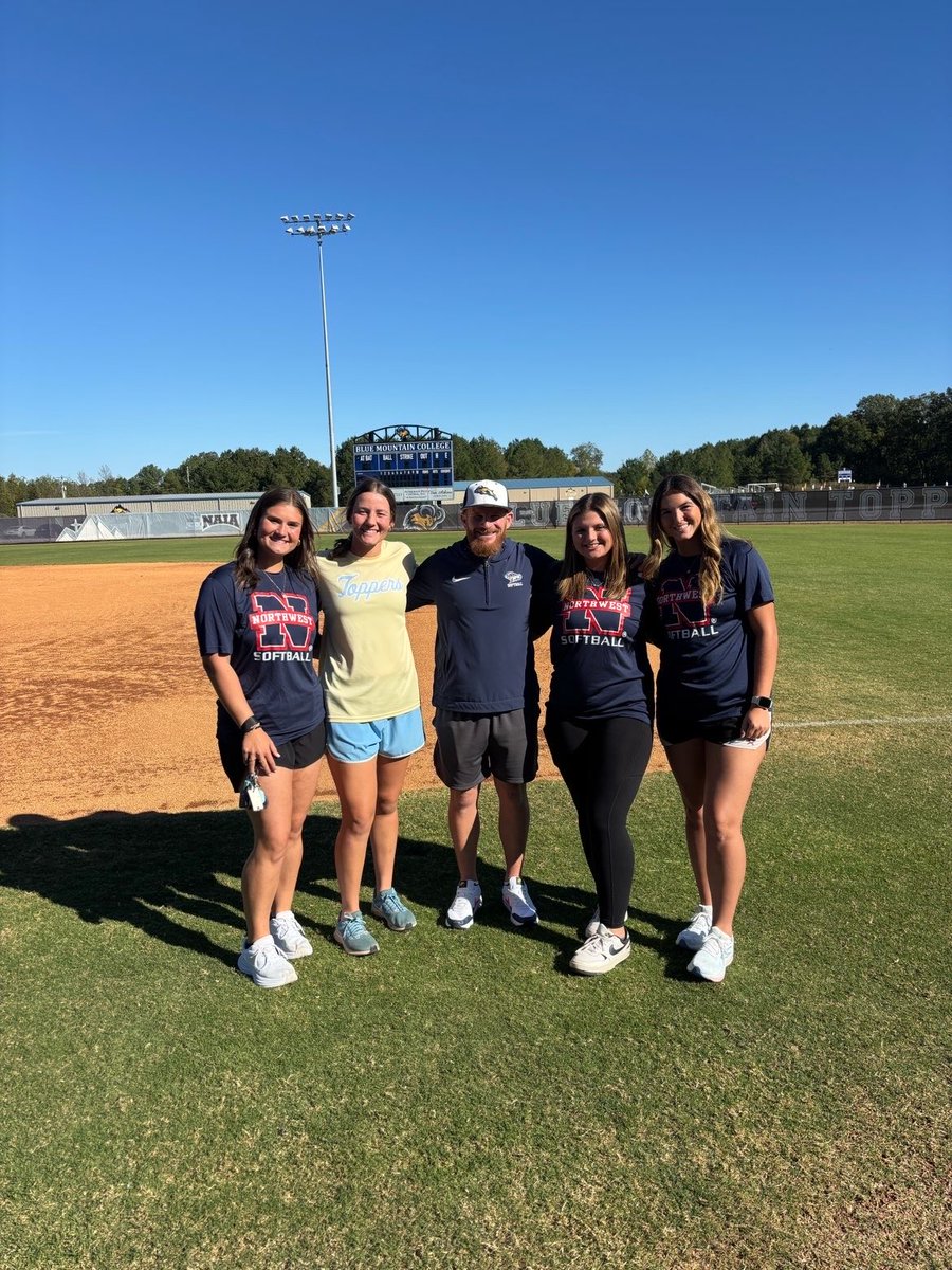 Huge thank you to <a href="/bmcusoftball/">Blue Mountain Christian University Softball</a> for having us yesterday! So blessed to have this opportunity and can’t wait to see what the future holds for me after <a href="/NWCCSoftball/">Northwest Ranger Softball</a>