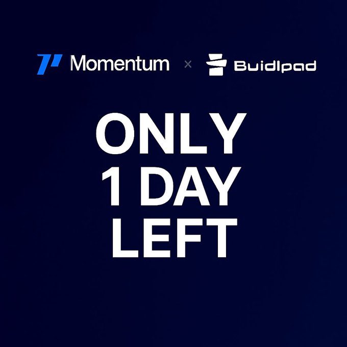 The last day to submit <a href="/MMTFinance/">MomentumⓂ️Ⓜ️T</a> content and finally here I am!

Submit content and get your allocation in the project of future on @BuidlPad

I’m happy to be a part of such crypto community, the last sales were hilarious and this one looks very promising as well