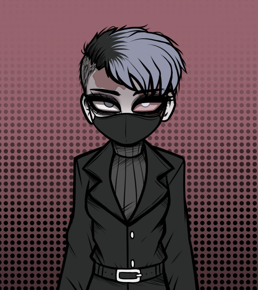 Here is Normal Ending Hanna Harvington (this version is when she has a booth)

It's very difficult to come up with injuries that aren't the same as Harvey's but I think I nailed it!! You can take a guess of what injuries she had (it's the same weapon)

#BloodMoneyOC #bloodmoney