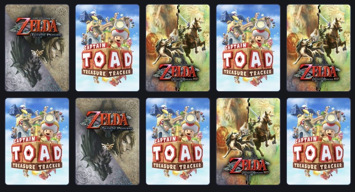 ToadlyToad's tweet image. Ten games to get to know me