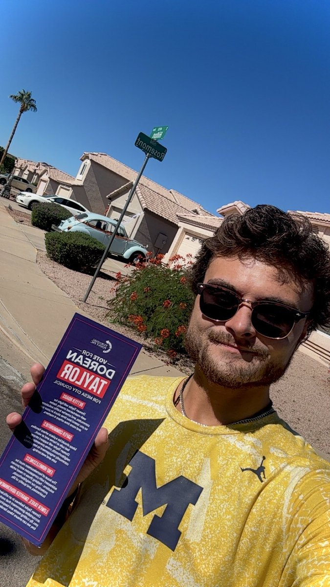 Blessed with another gorgeous day for <a href="/TPAction_/">Turning Point Action</a> to be hitting doors for <a href="/taylorformesa/">Dorean Taylor for Mesa</a> !! 🇺🇸 

These Republicans are ready to make their voices heard 🗣️🗳️