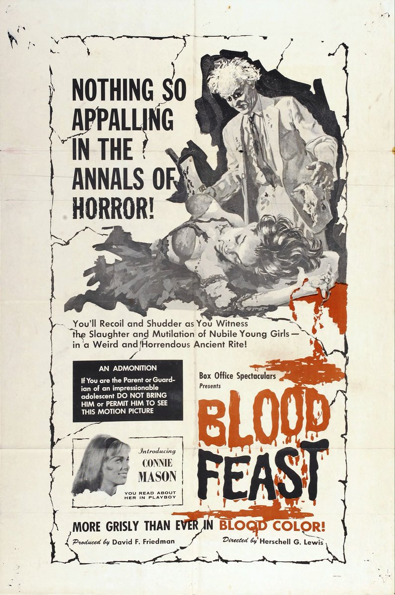 TheApolloTwin's tweet photo. Settling on the Egyptian feast this evening because I found out that Fuad Ramses is catering! 🤤 😋
Now watching - BLOOD FEAST (1962) D. Herschell Gordon Lewis
#bloodfeast #herschellgordonlewis https://t.co/zWasgsAoae