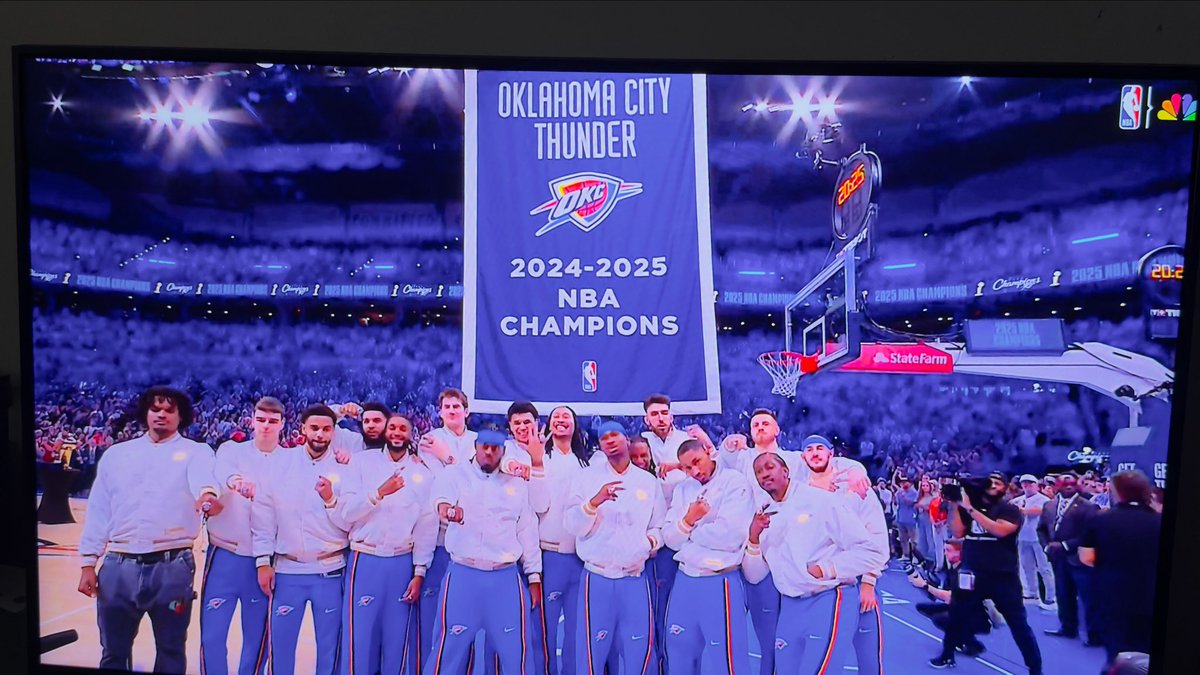 Beautiful. #OKCThunder
