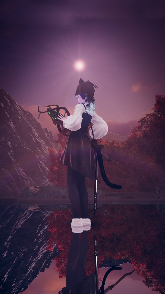 Laaura_MY's tweet image. - Autumn 🍁 - 
🌐 Thus Far by ★-Nine-★
#VRChat #Lapwing