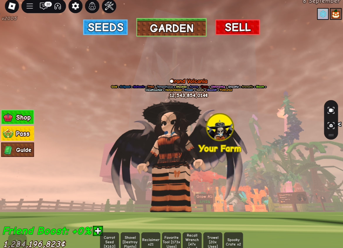 arbydasnek18667's tweet image. Decided to post some Grow A Graden stuff! Got some funny ones too. The last one I decided to jump the selling lady lol 😂 

#growagarden #growagardenroblox #gamergirl #ROBLOX #roblox #fun #RobloxUGC #Halloween2025 #Garden #GamingCommunity #fall2025