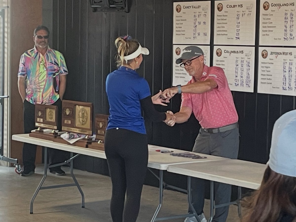 Great day at State team sixth
Raegen 12 medalist