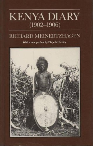 Ngartia's tweet image. For a first-hand account from the leader and architect of many of those massacres, including the Embu, Murang'a, Tetū and Nandi (including assassinating Koitalel Arap Samoei):
Kenya Diary: 1902-1906 —
Colonel Richard Meinertzhagen