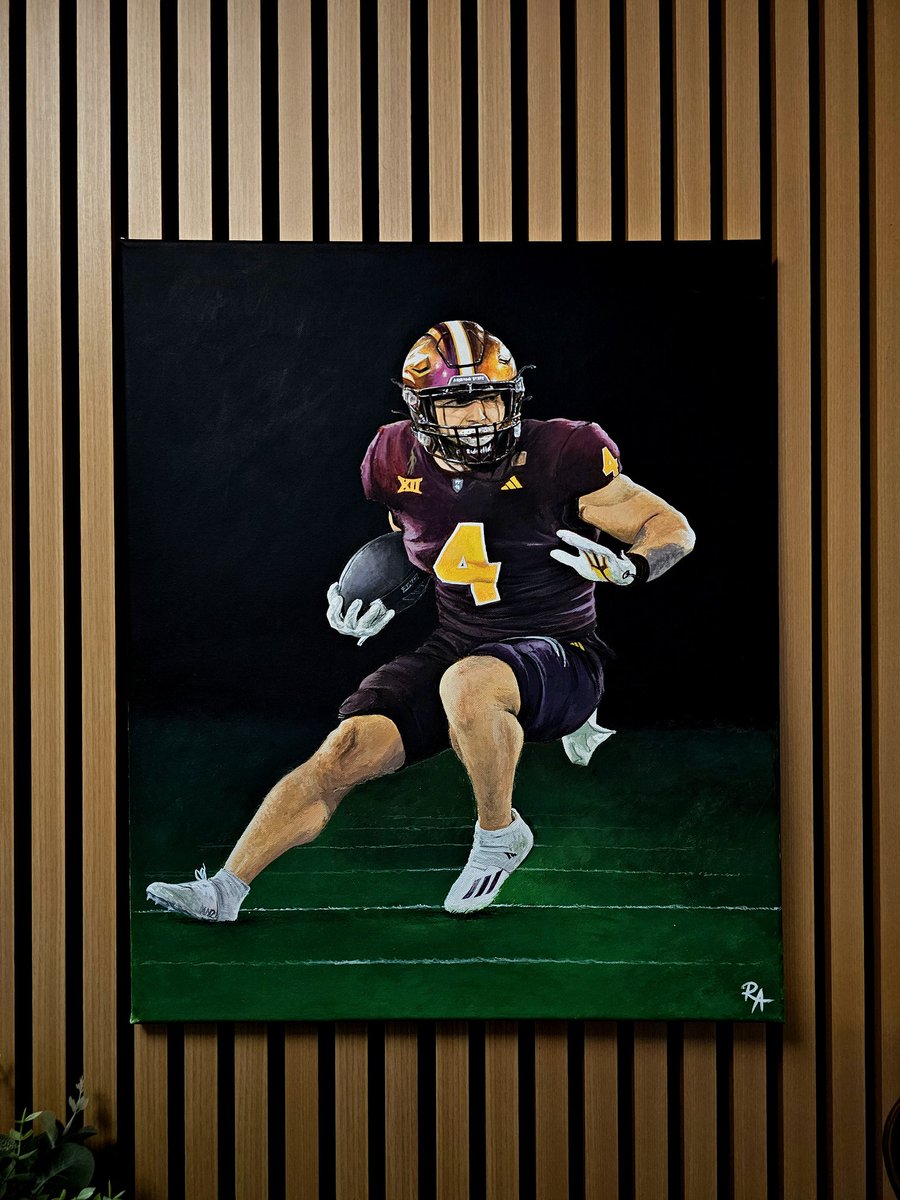 Painted Cam Skettebo <a href="/camskattebo5/">cameron skattebo</a>