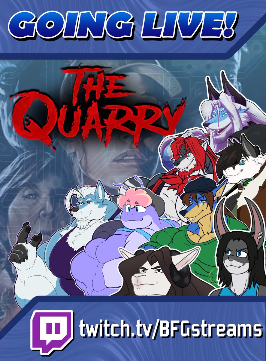 WE ARE LIVE

BFG: The Movie: The Sequel

Come and join us for The Quarry!

twitch.tv/BFGstreams
twitch.tv/BFGstreams
twitch.tv/BFGstreams