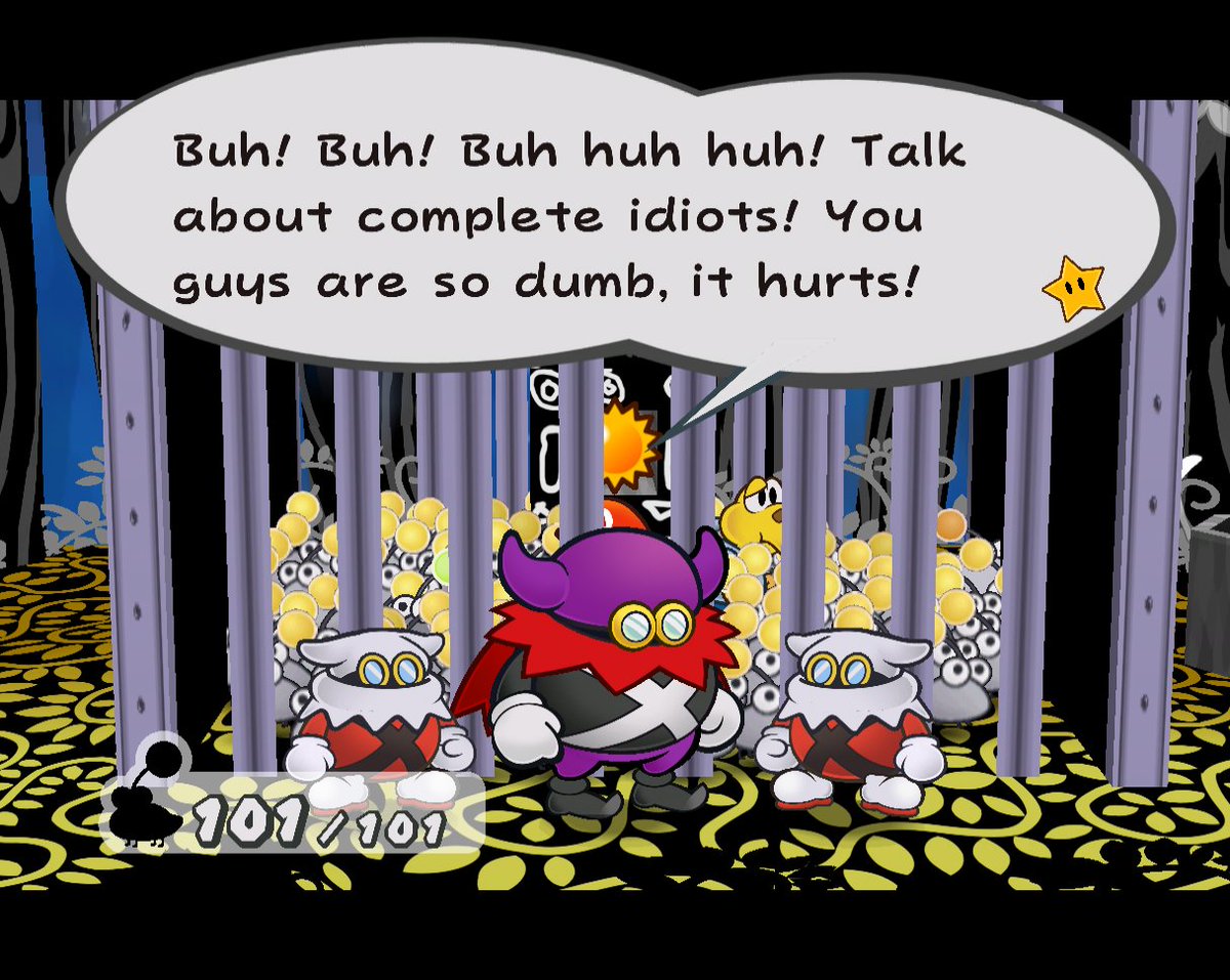ToadlyToad's tweet image. Maybe Mario should be more stupid, it clearly hurts him