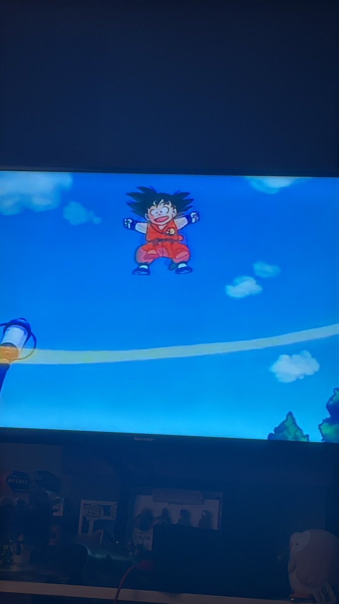 Introducing my kid to the best cartoon ever.