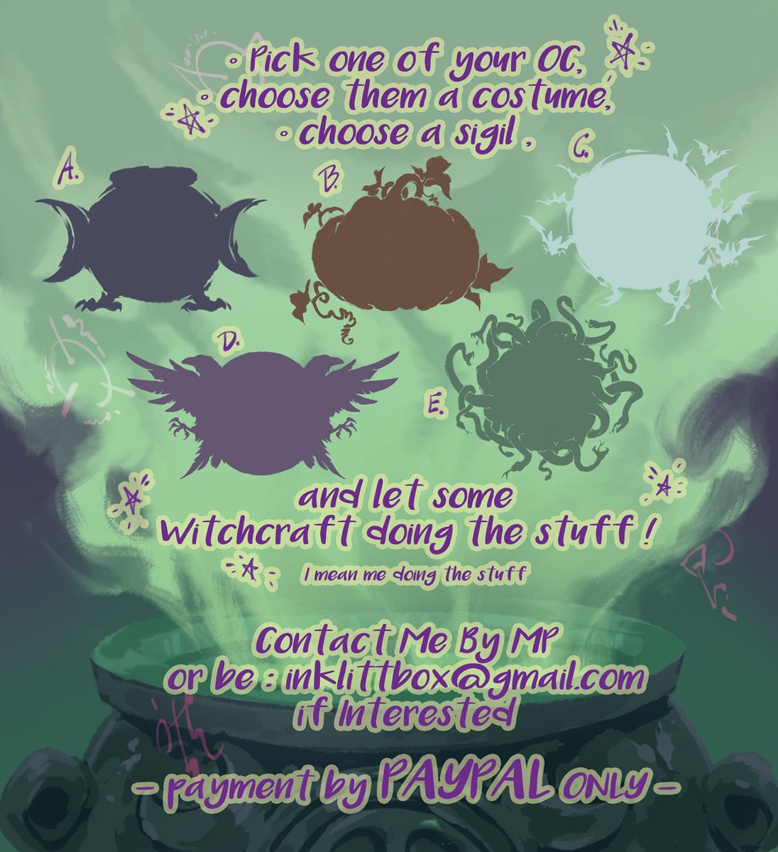 Shadows Realm' Festival come closer to closer..
so for the occasion,
LEts SpirIts, GhOuls, WitCHes &amp; so many Others Feist 🌒🌕🌘✨