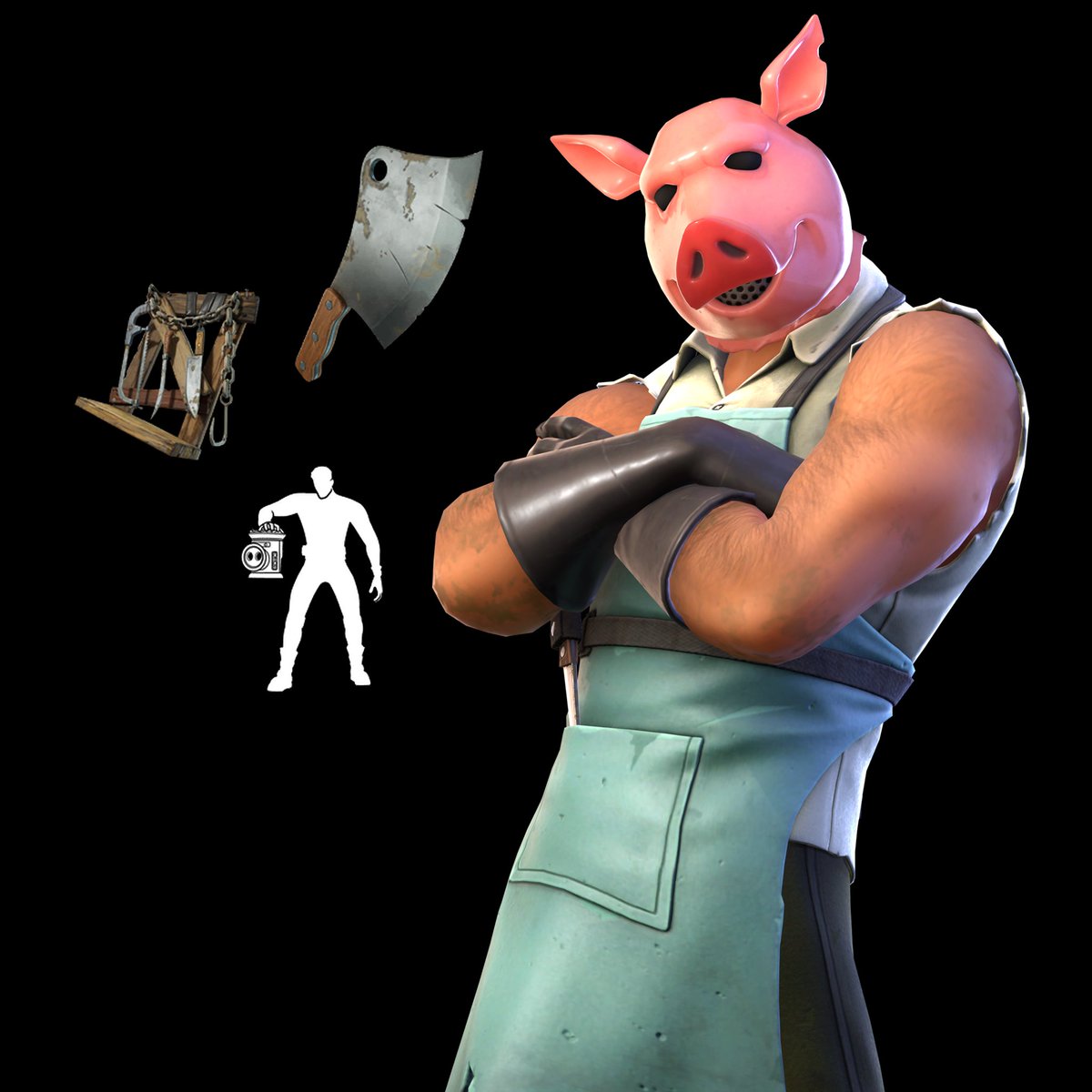 why does my art look like a fortnite skin featured render 💔