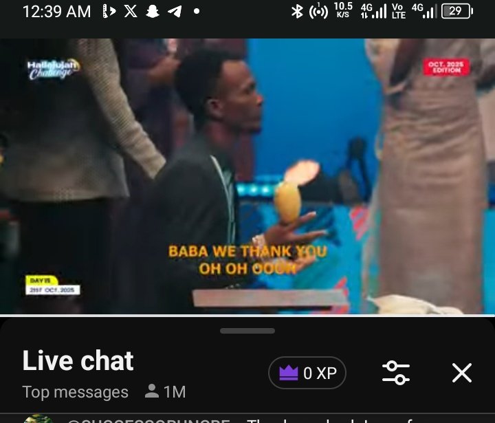 SamuelOmoDogoh's tweet photo. Over 1 million people on YouTube Alone....
God is Good 🥺🥺🥳🥳🙌🏾🙌🏾
#HallelujahChallengeOCT2025 #dressyourmiracle
#HallelujahChallenge https://t.co/ojvmSXRDFP