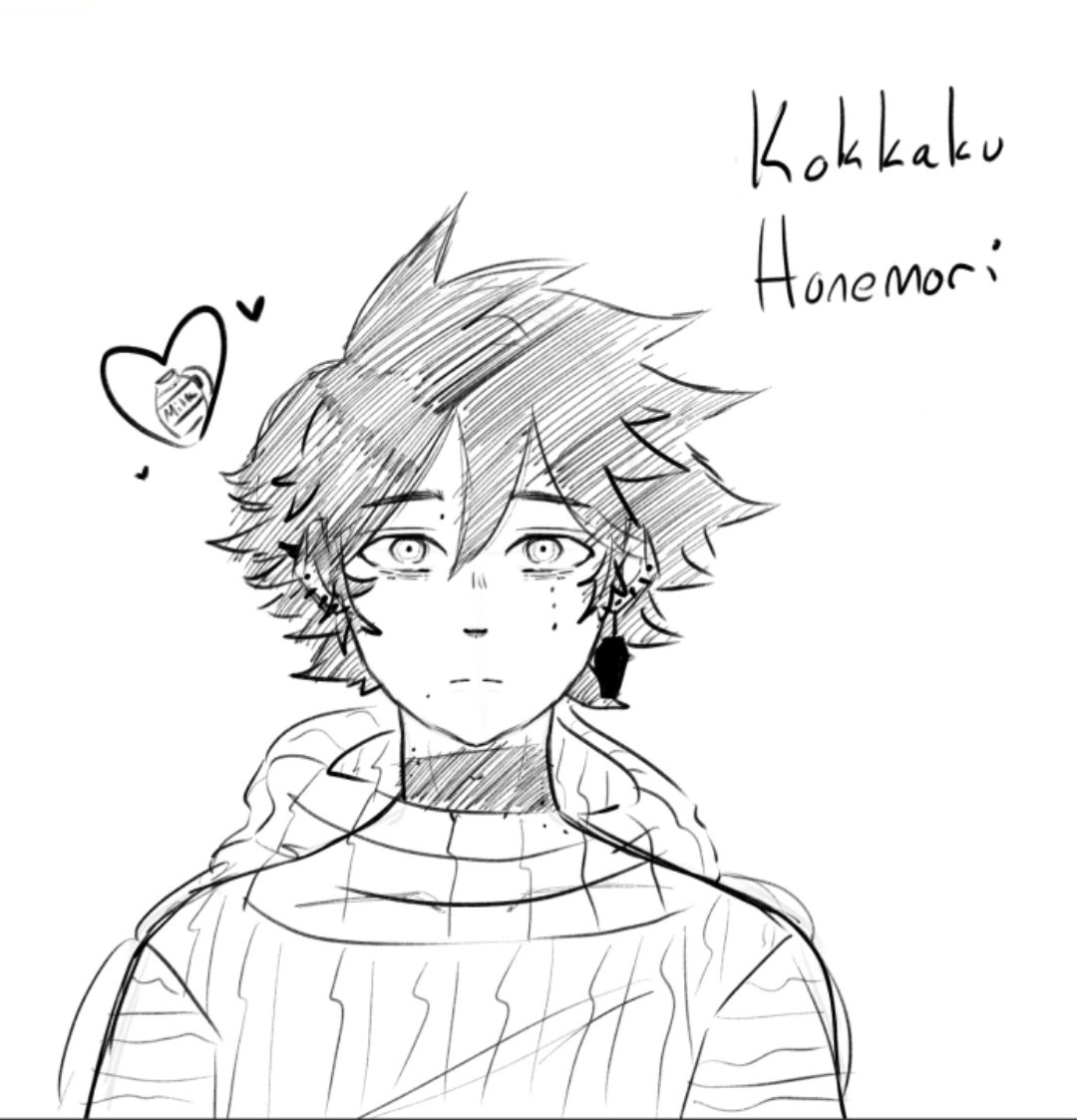 My Lil bone oc from MHA, thanks for designing him on my birfday ❤️ <a href="/RemHydragrove/">♡☆Rem☆♡</a> go check out this amazing artist, they're super talented ❤️ one of the three most important people in my life ❤️