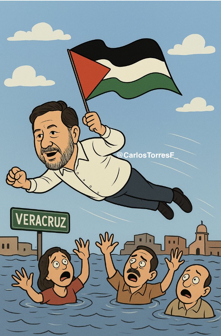No es un ave 🐦
No es un avión ✈️
Es el patán Noroña directo a Palestina.