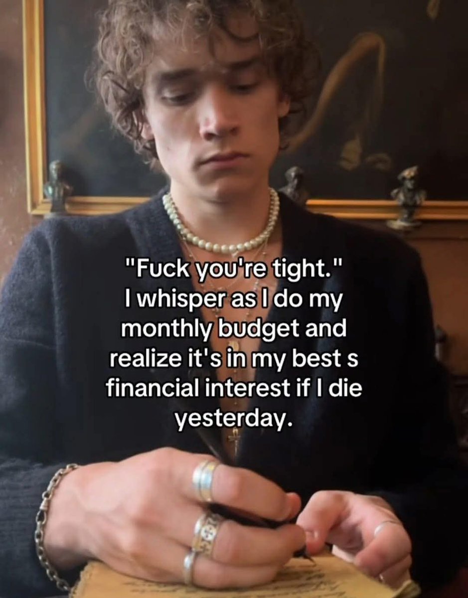 Monthly budget? It's more of a day to day thing right now.