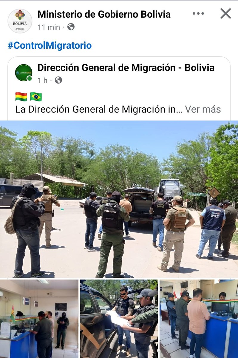 🇧🇴🇧🇷 Migración efectiviza la expulsión del ciudadano brasileño Fabio Correa de Souza, con notificación roja de INTERPOL por tráfico de armas, narcotráfico y crimen organizado.
👉 Compromiso con la seguridad nacional 
#MigraciónBolivia #ControlMigratorio #MINISTERIODEGOBIERNO