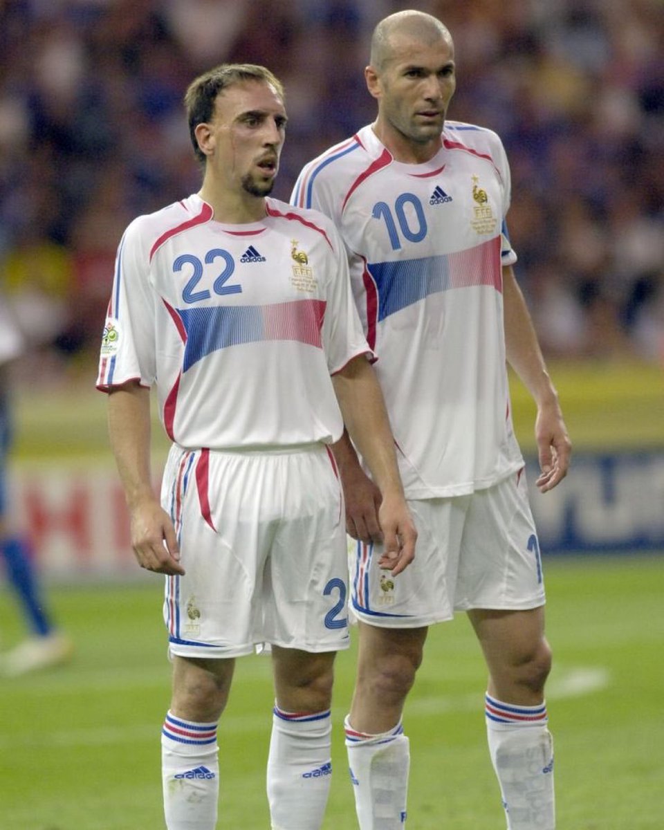 Ribéry e Zidane. 2006. 🤩🇫🇷