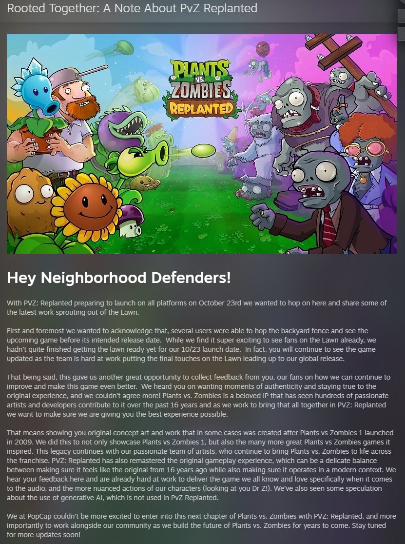 Me tranquiliza bastante el hecho de que a pesar de haber empezado con un tremendo pie izquierdo el equipo es consciente de las quejas y nos quieren dar un producto dentro de lo posible. 

Pero la verdad estás quejas y estás disculpas no deberían siquiera haber existido.