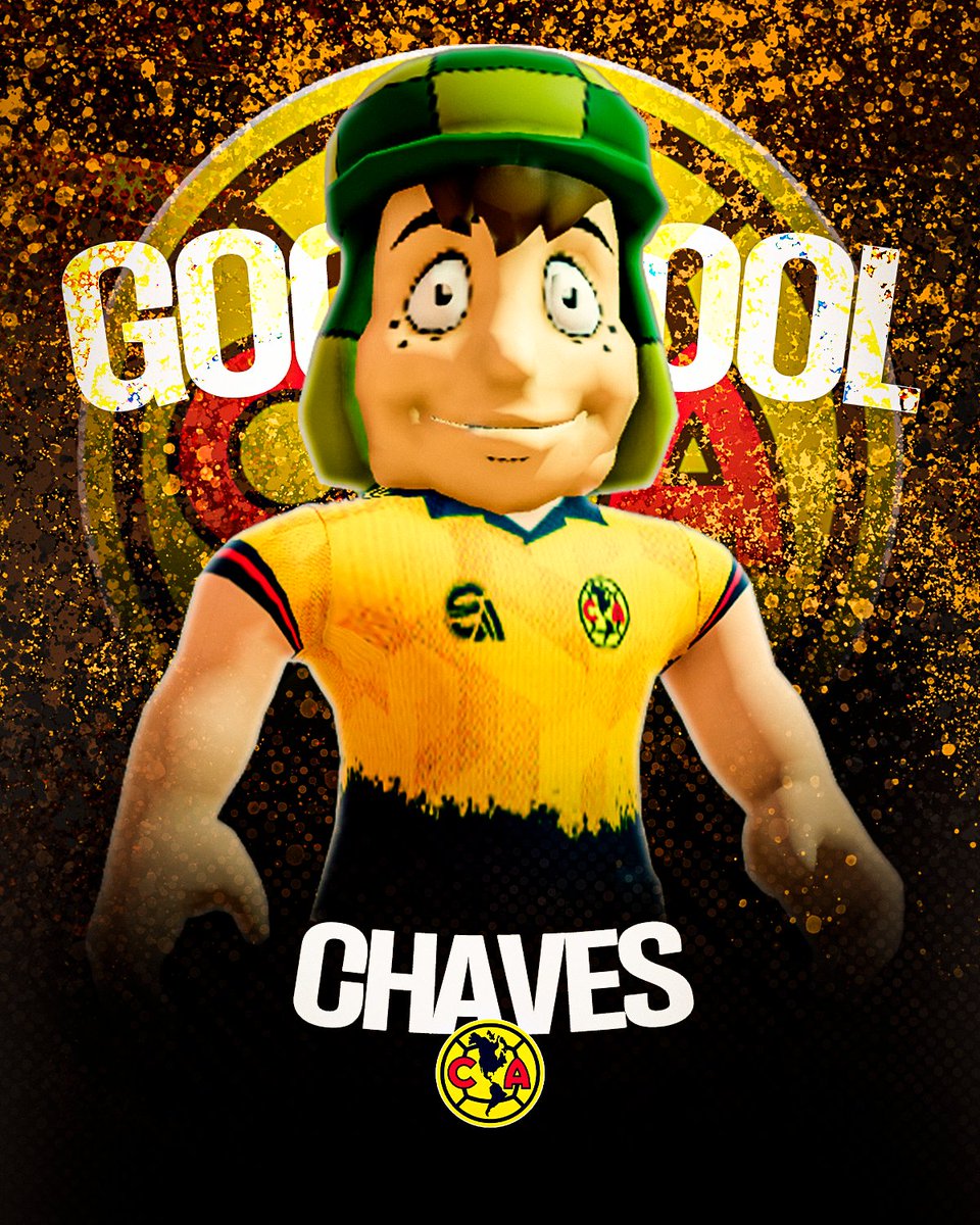 Copa_Roblox's tweet image. ⚽ GOOOOOOOOOOOL DE AMERICA!
👕 El Chavo/Chaves
⏰ 72'
#CopaRoblox
🟡 #ClubAmerica 2 x 3 #Vasco 💢
📺 youtube.com/watch?v=bGzfi_…