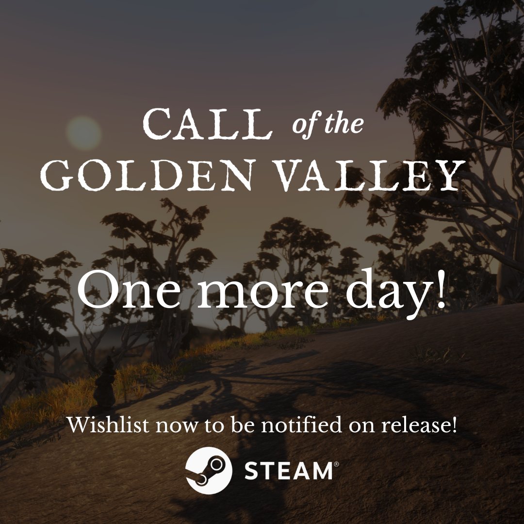 OSaurusStudios's tweet image. Ready to go to Australia? Call of the Golden Valley launches tomorrow October 22 9am Pacific Time!

It&apos;s been 3.5 years in the making and we are SO excited to share it with you!

Wishlist today to get a notification when we go live!
store.steampowered.com/app/2131660/Ca…