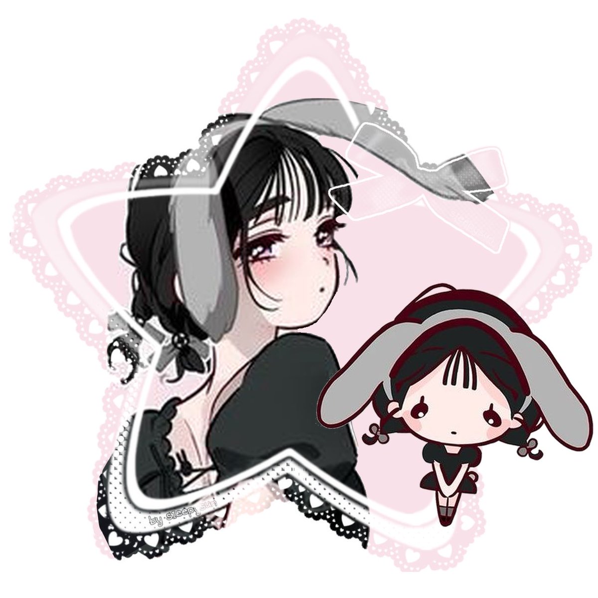 FREE 2 USE #ALNST BUNNY CAFE AU #PFPS!! (6/6)