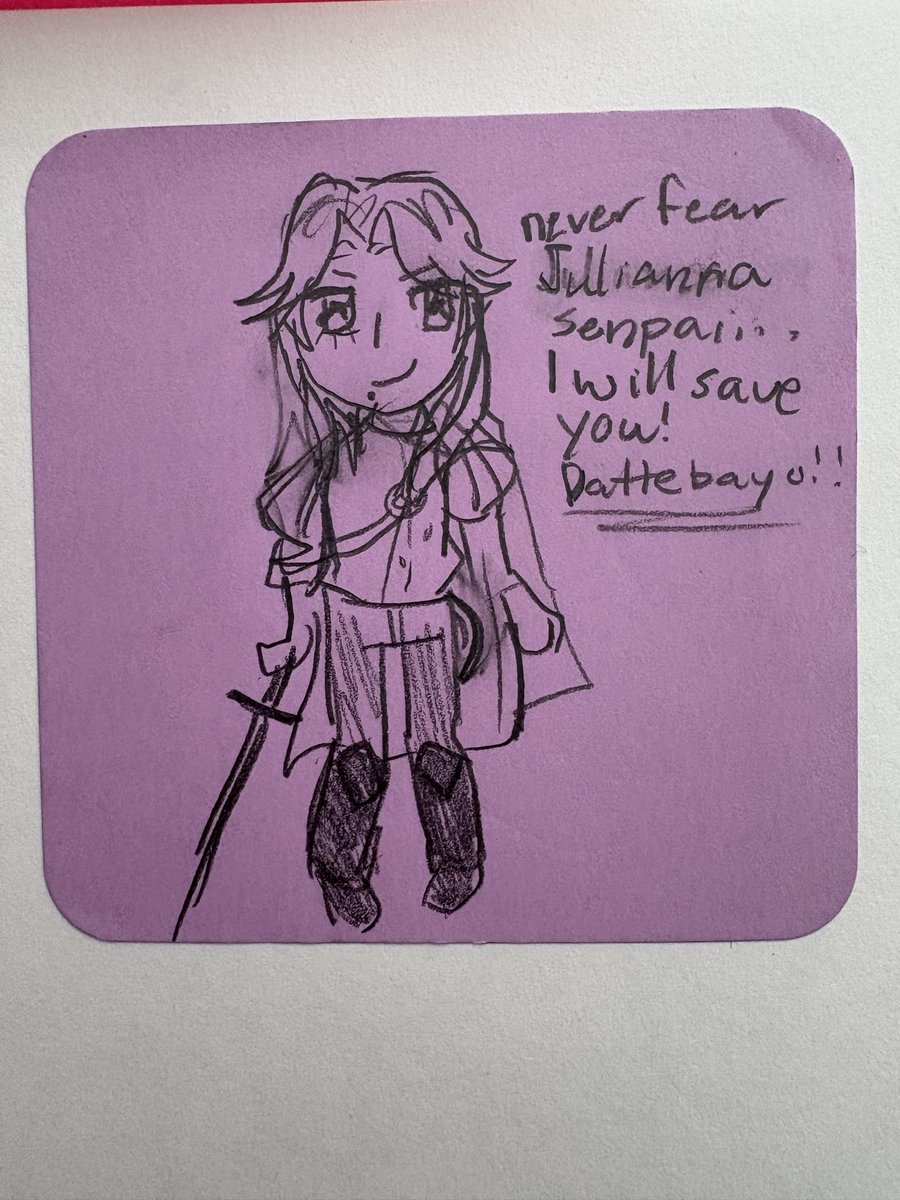 my friend drew me this 🥹 
there are kind people out there 💕